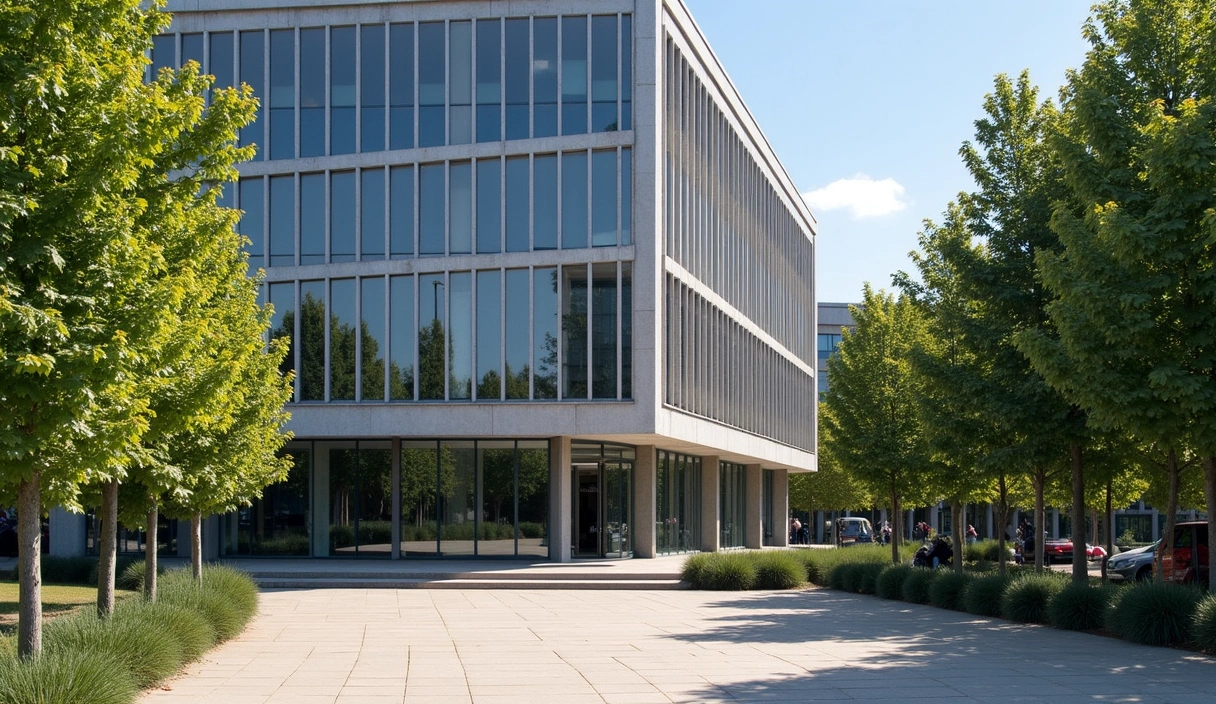 Vue extérieure du bâtiment du Cabinet de conseil à Toulouse